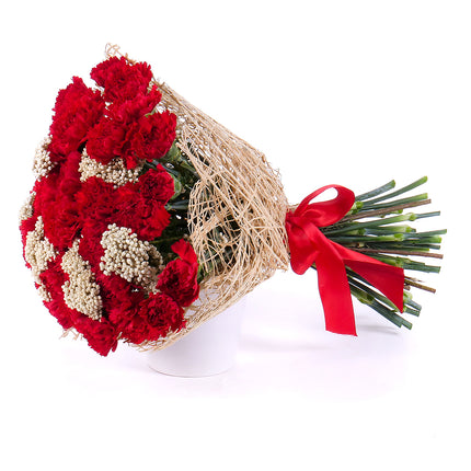 Sweet červené karafiáty