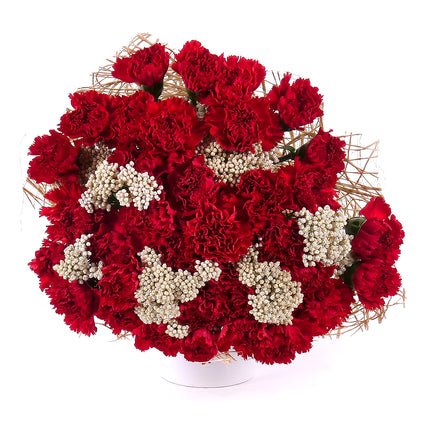 Sweet červené karafiáty