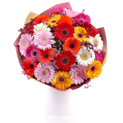 Sweet barevné gerbery