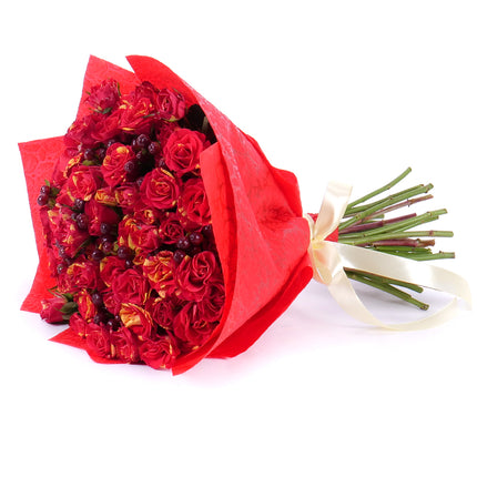 Sweet trsové ruže Fire Flash