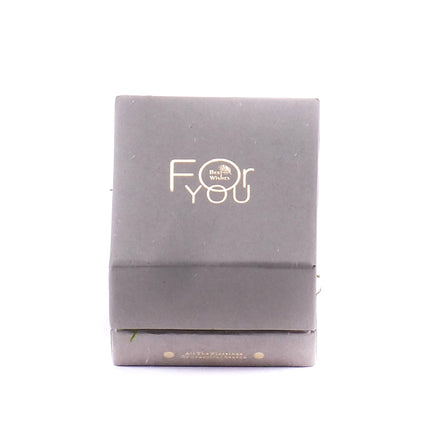 In eterno šedý štvorec FOR YOU žltá ruža